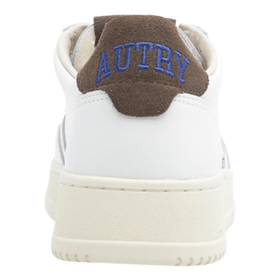 26FW 오트리 메달리스트 로우 레더 스니커즈 AULW HJ03 WHITE - AUTRY