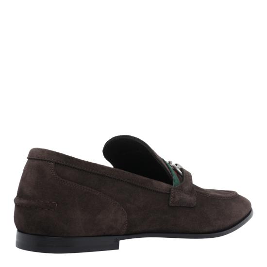 26FW 구찌 코모 홀스빗 스웨이드 로퍼 874936 AAG9O2052 BROWN - GUCCI
