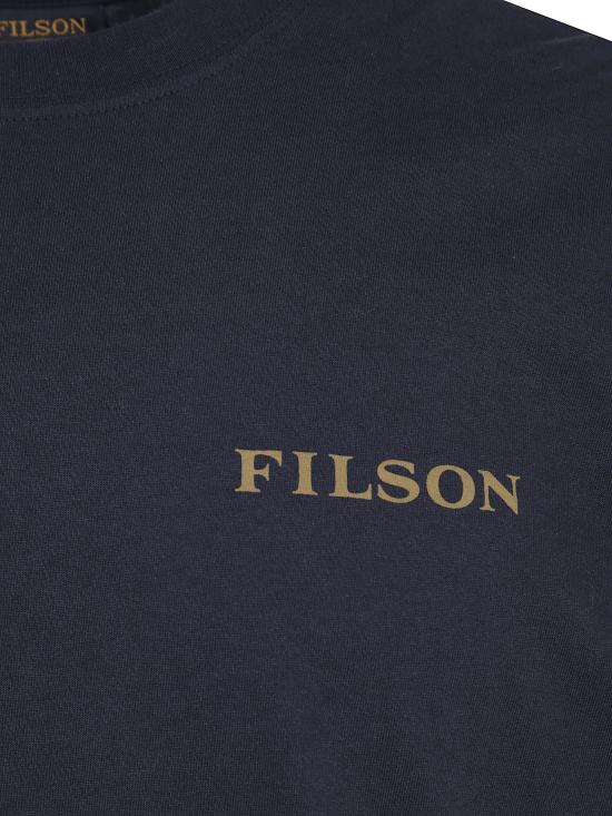 26FW 필슨 탑 262M FMTEE0134 001 BLACK - FILSON