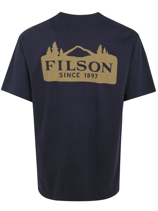 26FW 필슨 탑 262M FMTEE0134 001 BLACK - FILSON