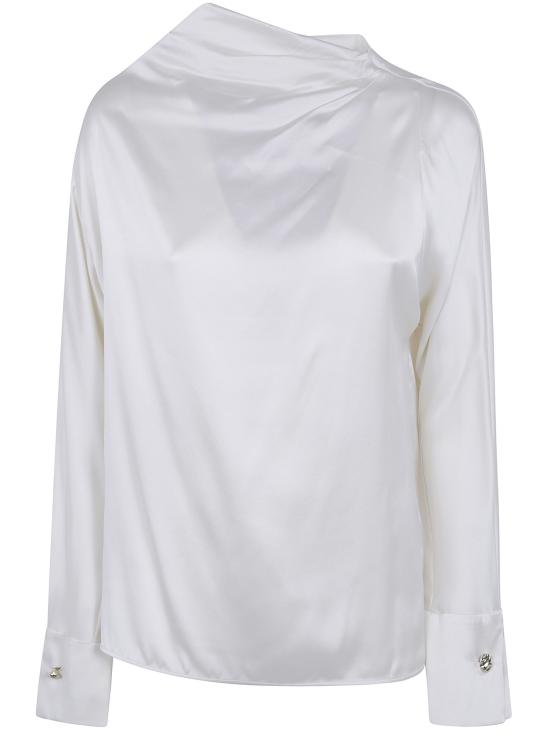 26FW 막스마라 스튜디오 셔츠 2626196022600 095 SILKY WHITE