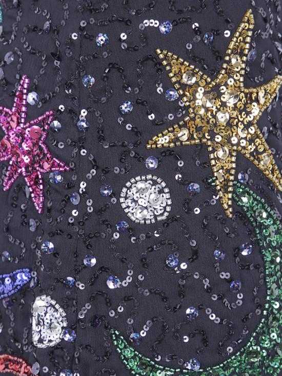 26FW 릭소 숏 스커트 020 05136 426 09109 STARRY MOON EMBELLISHMENT BLACK - RIXO