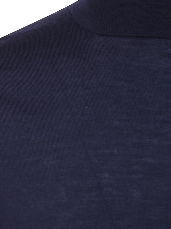 26FW 필리포 드 로렌티스 터틀넥 DV1ML RM16R 099 890 BLUE - FILIPPO DE LAURENTIIS