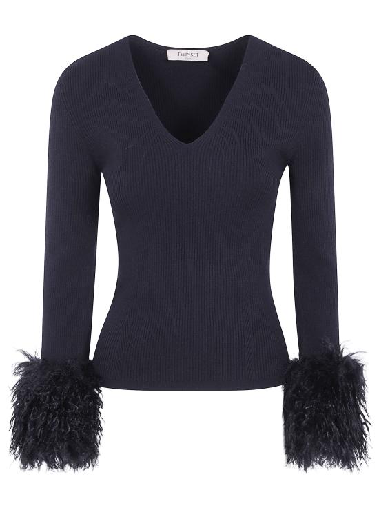 26FW 트윈셋 스웨터 262TT3261 00006 BLACK