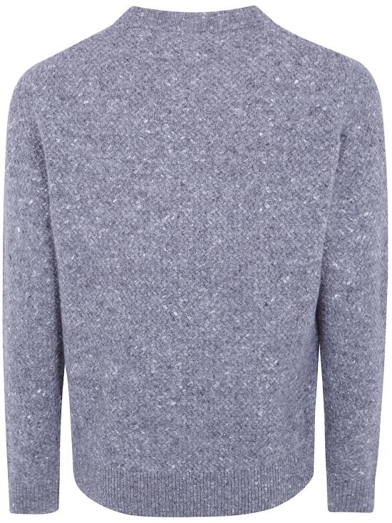 26FW 필리포 드 로렌티스 스웨터 GC3ML WC7BD 930 GREY WHITE MELANGE - FILIPPO DE LAURENTIIS