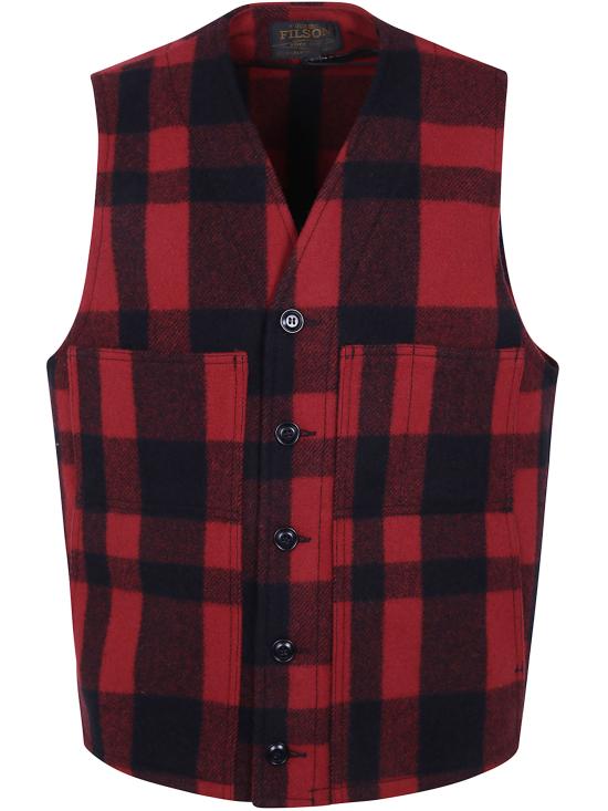 26FW 필슨 수트 자켓 262M FMGIL0059 5167 RED BLACK PLAID
