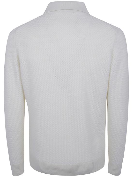 26FW 필리포 드 로렌티스 스웨터 PL3MLT WC7B 021 WHITE - FILIPPO DE LAURENTIIS