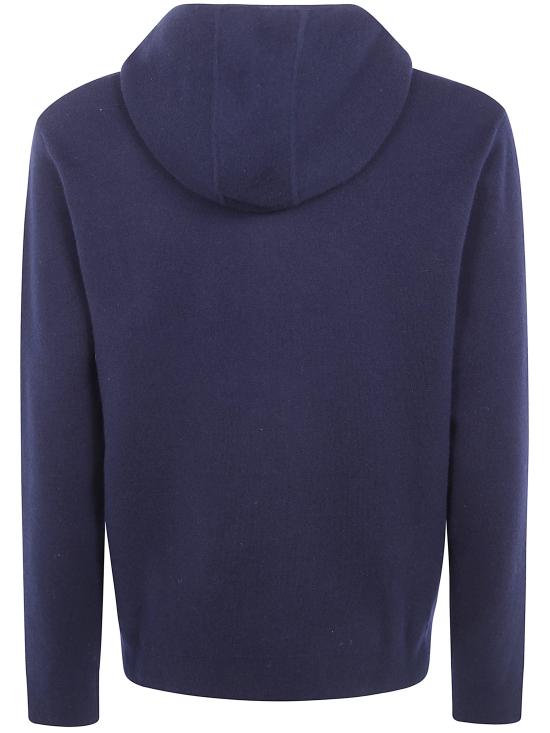 26FW 아스페시 집업 니트 W6 Q M657 D965 10099 BLACK NAVY - ASPESI