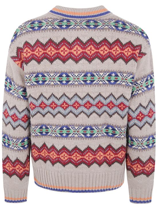 26FW 폴로 랄프로렌 스웨터 710 B23 901 001 TAN MULTI - POLO RALPH LAUREN