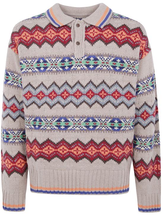 26FW 폴로 랄프로렌 스웨터 710 B23 901 001 TAN MULTI