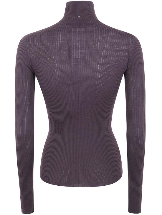 26FW 스포트막스 터틀넥 2622366012600 001 CHOCOLATE - SPORTMAX