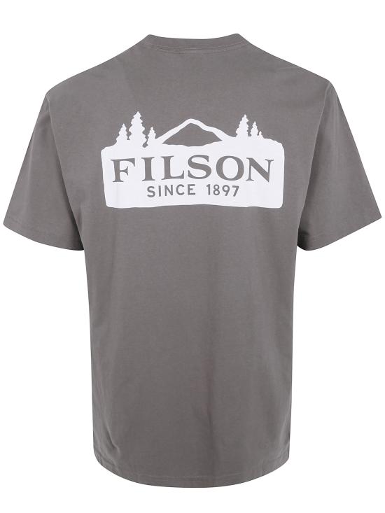 26FW 필슨 탑 262M FMTEE0134 330 HAWK BROWN - FILSON