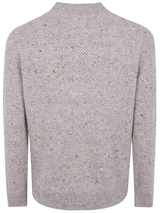 26FW 필리포 드 로렌티스 가디건 SB3MLT WC7BD 060 NATURAL MELANGE - FILIPPO DE LAURENTIIS