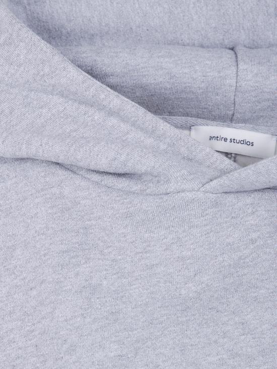 26FW 엔타이어 스튜디오 후드 티셔츠 ESFW26HO02012 6236 GREY MARLE - ENTIRE STUDIOS