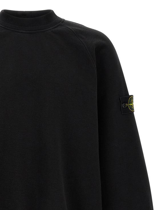 26FW 스톤 아일랜드 긴팔 티셔츠 6100053 스웨트셔츠 블랙 - STONE ISLAND