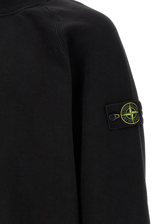 26FW 스톤 아일랜드 긴팔 티셔츠 6100053 스웨트셔츠 블랙 - STONE ISLAND