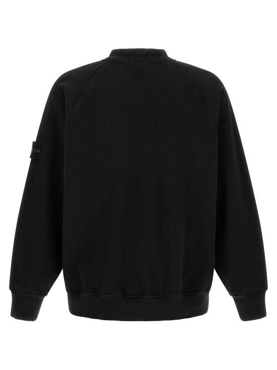 26FW 스톤 아일랜드 긴팔 티셔츠 6100053 스웨트셔츠 블랙 - STONE ISLAND
