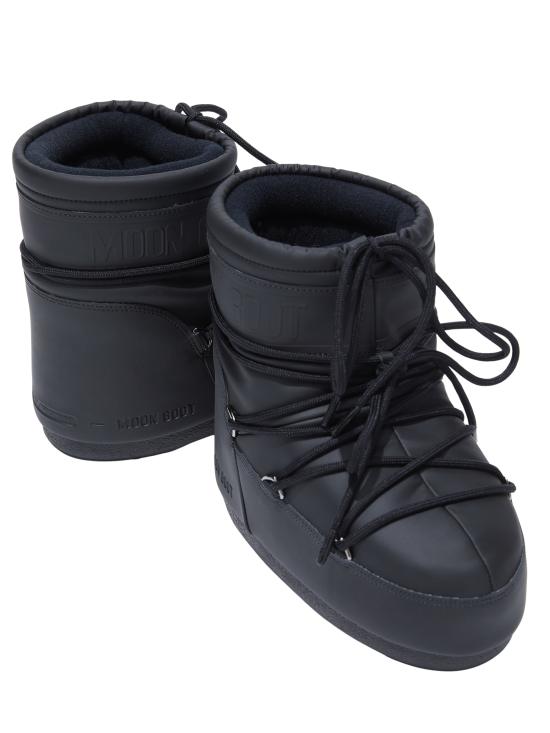 26FW 문부츠 아이콘 나일론 로우 부츠 80D1409380 N001 BLACK - MOON BOOT