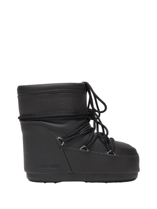 26FW 문부츠 아이콘 나일론 로우 부츠 80D1409380 N001 BLACK