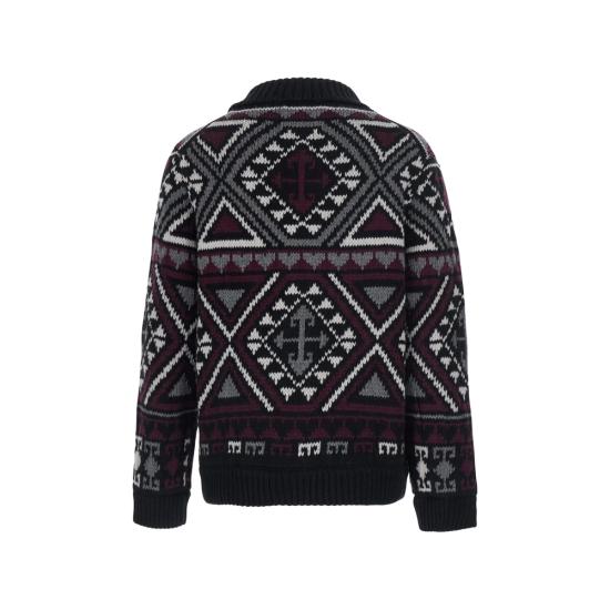 26FW 로베르토 콜리나 집업 니트 263MYB49008 NERO BLACK GREY - ROBERTO COLLINA