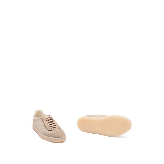 26FW 브루넬로 쿠치넬리 스웨이드 스니커즈 MZUMGLJ336 CEQ89 NEUTRALS - BRUNELLO CUCINELLI