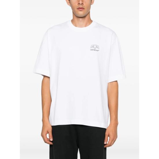 26FW 오프화이트 탑 44MAA120F26 J01E 100 WHITE - OFF WHITE