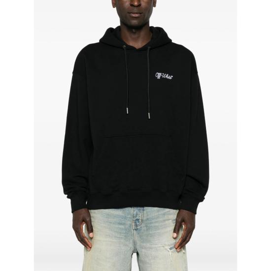 26FW 오프화이트 니트웨어 44MBB085F26 F00U 001 BLACK - OFF WHITE