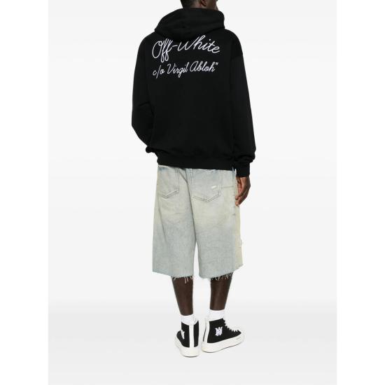 26FW 오프화이트 니트웨어 44MBB085F26 F00U 001 BLACK - OFF WHITE