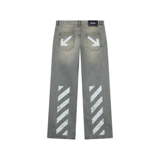 26FW 오프화이트 데님 팬츠 44MYA18JF26 D003 020 BLUE - OFF WHITE