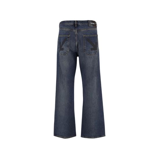 26FW 오프화이트 스트레이트 팬츠 44MYA18JF26 D005 461 BLUE - OFF WHITE