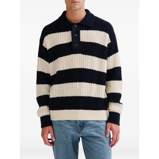 26FW 로베르토 콜리나 폴로 티셔츠 263MYB26104 NAVEC BLUE NEUTRALS - ROBERTO COLLINA