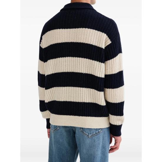 26FW 로베르토 콜리나 폴로 티셔츠 263MYB26104 NAVEC BLUE NEUTRALS - ROBERTO COLLINA