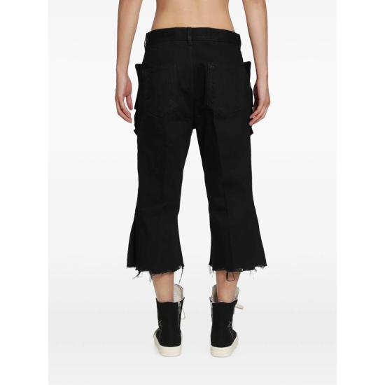 26FW 릭 오웬스 카고 볼란 컷오프 팬츠 RR02F4300 HDK 09 BLACK - RICK OWENS