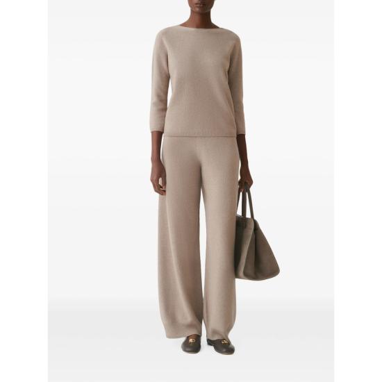 26FW 파비아나 필리피 트레이닝/조거 팬츠 PAD216F336 M333 0165 BROWN - FABIANA FILIPPI