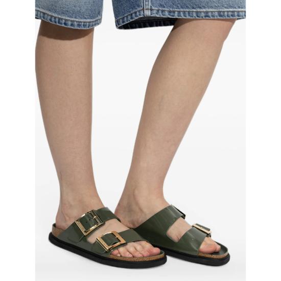 26FW 버켄스탁 슈즈 1032981 ARIZONA NATUR GREEN - BIRKENSTOCK