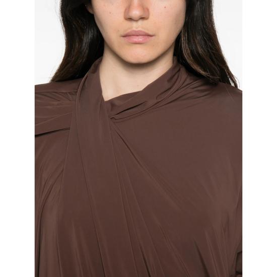 26FW 엔타이어 스튜디오 원피스 ESFW26DR03611 C721 BROWN - ENTIRE STUDIOS