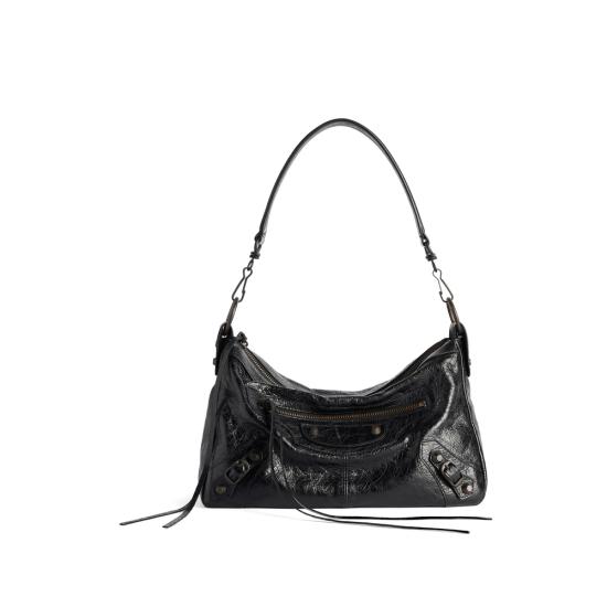 26FW 발렌시아가 르 시티 모토 스몰백 866057 2ABEK 1000 BLACK - BALENCIAGA