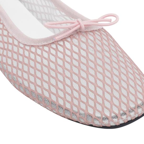 26FW 레페토 플랫 슈즈 V4210GMESH 1411 PINK - REPETTO