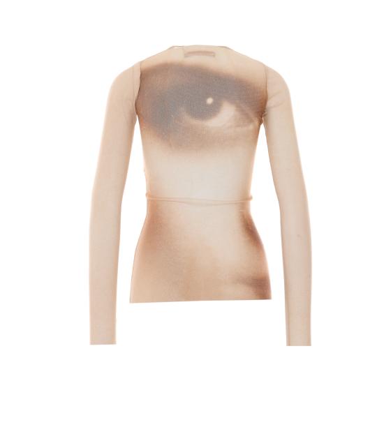 26FW 장 폴 고티에 긴팔 티셔츠 TO561 M032P68 BEIGE - JEAN PAUL GAULTIER