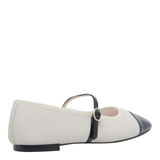 26FW 레페토 조지아나 플랫슈즈 V4222VVE 1465 WHITE - REPETTO