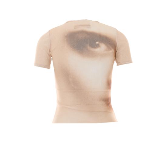 26FW 장 폴 고티에 반팔 티셔츠 TO563 M032P68 BEIGE - JEAN PAUL GAULTIER