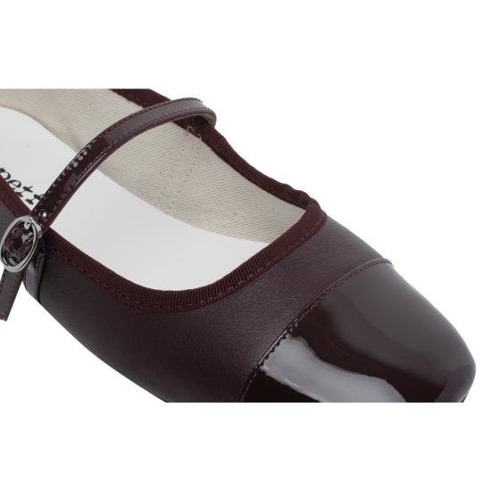 26FW 레페토 조지아나 플랫슈즈 V4222VVE 1415 RED - REPETTO