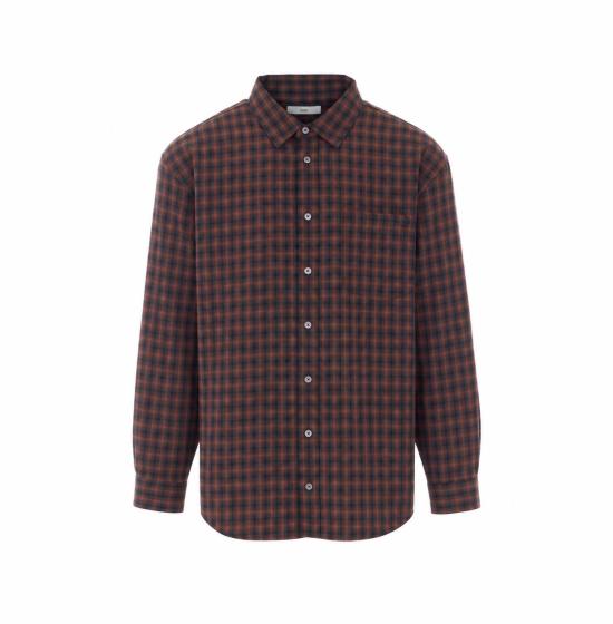 26FW 던스트 셔츠 UDSH6C104W2 BRICK RED