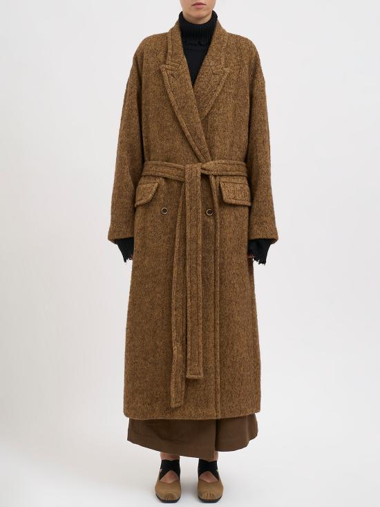 26FW 우마 왕 트렌치 코트 RUW8026UW249 Beige