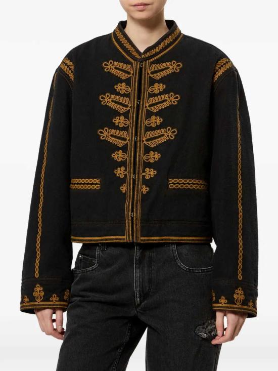 26FW 이자벨마랑에뚜왈 자켓 VE0726FAD3H07E 01BK BLACK - ISABEL MARANT ETOILE