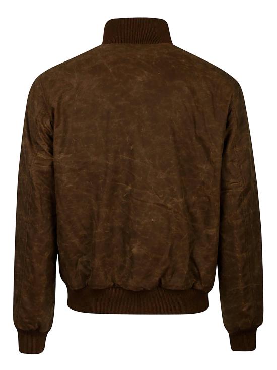 26FW 마니팟투라 체카렐리 봄버 자켓 7072 WX DARK TAN - MANIFATTURA CECCARELLI