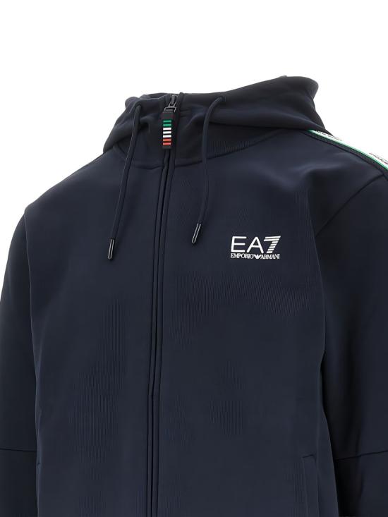 26FW 엠포리오 아르마니 후드 티셔츠 7M001863 AF12660UB102 NAVY - EMPORIO ARMANI