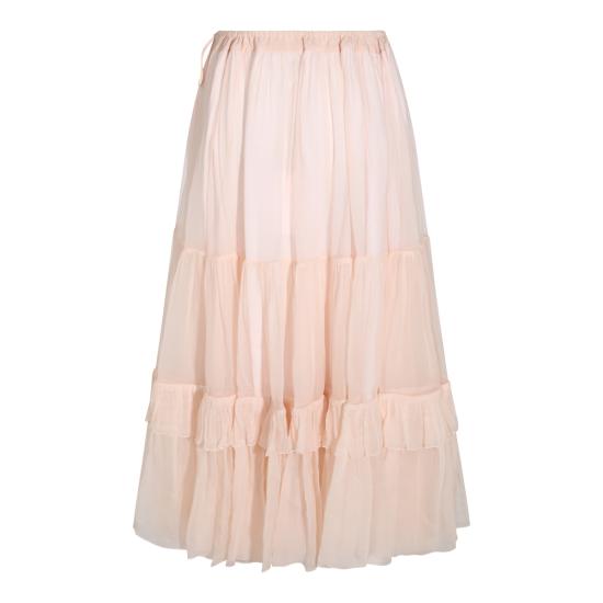 26FW 끌로에 미디 스커트 CH26WJU20001 6F0 POWDERY PINK - CHLOE