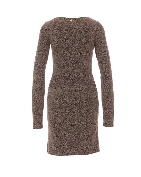 26FW 파트리지아페페 미디 원피스 2A0063 J0088YA64 BROWN - PATRIZIA PEPE