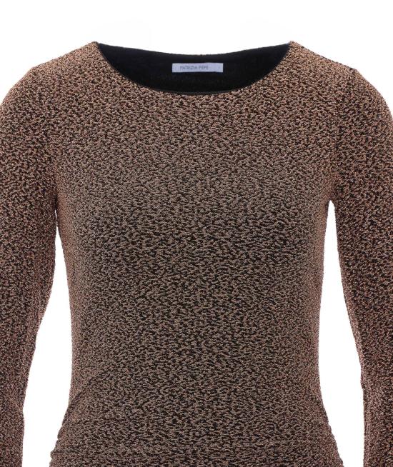 26FW 파트리지아페페 미디 원피스 2A0063 J0088YA64 BROWN - PATRIZIA PEPE